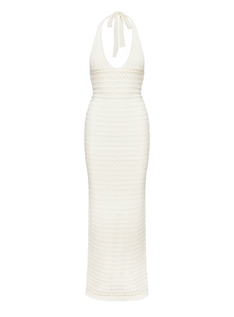 Lolanie Halter Maxi Dress L | XL | White | Womens | Princess Polly Lolanie Halter Maxi Dress L | XL | White | Womens | Princess Polly