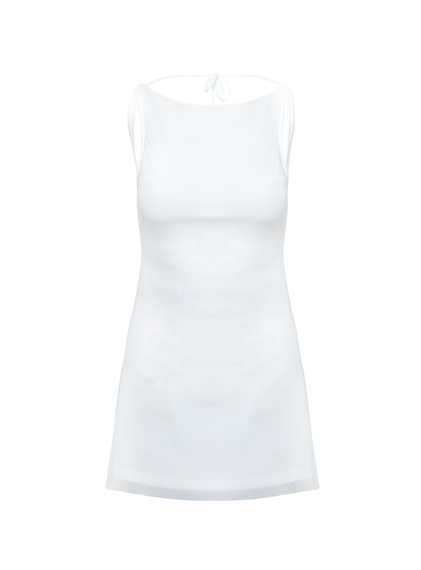 Lukea Sleeveless Mini Dress | White | Womens | Princess Polly Lower Impact Lukea Sleeveless Mini Dress | White | Womens | Princess Polly Lower Impact