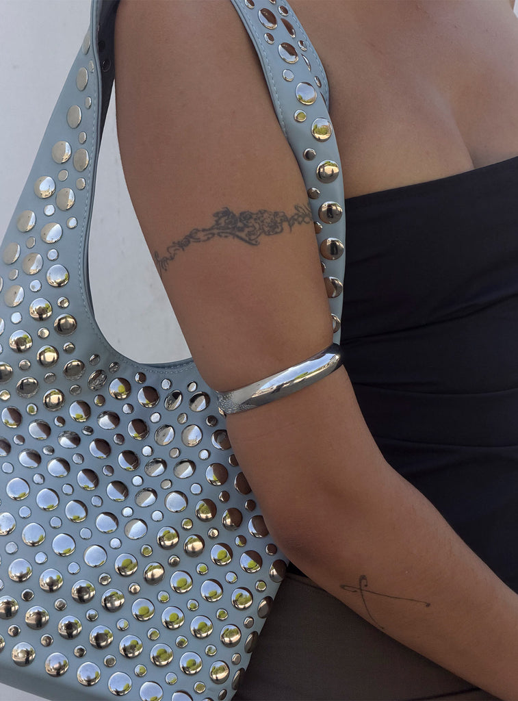 Luci Arm Cuff Silver | Princess Polly