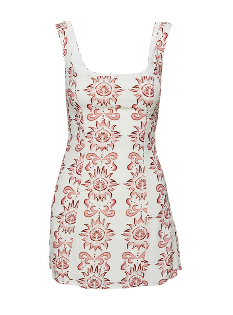 Maris Mini Dress Cream | Pink | Cream | Pink | Womens | Princess Polly Lower Impact Maris Mini Dress Cream | Pink | Cream | Pink | Womens | Princess Polly Lower Impact