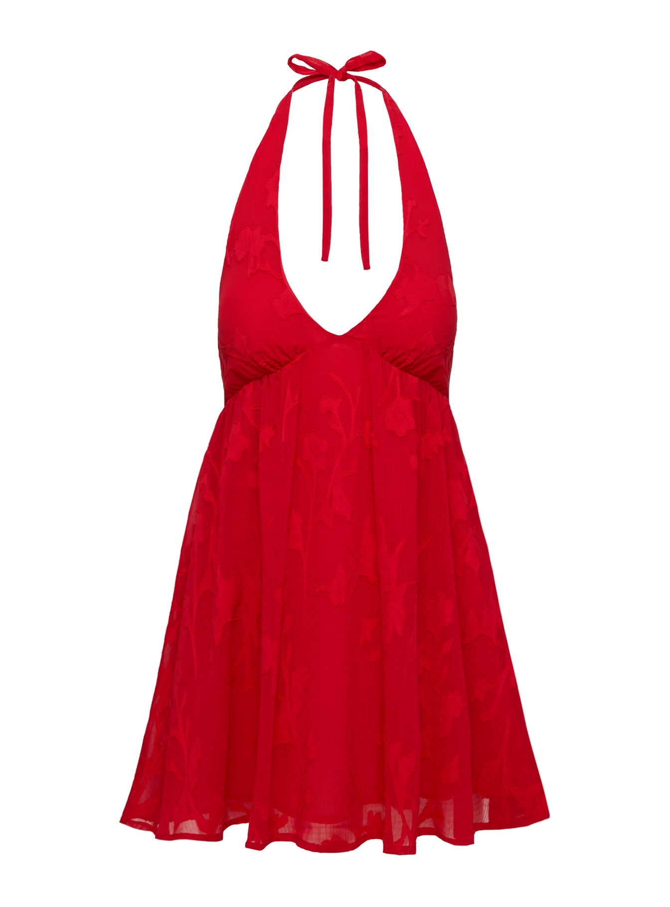 mallorie halter mini dress red Mallorie Halter Mini Dress Red