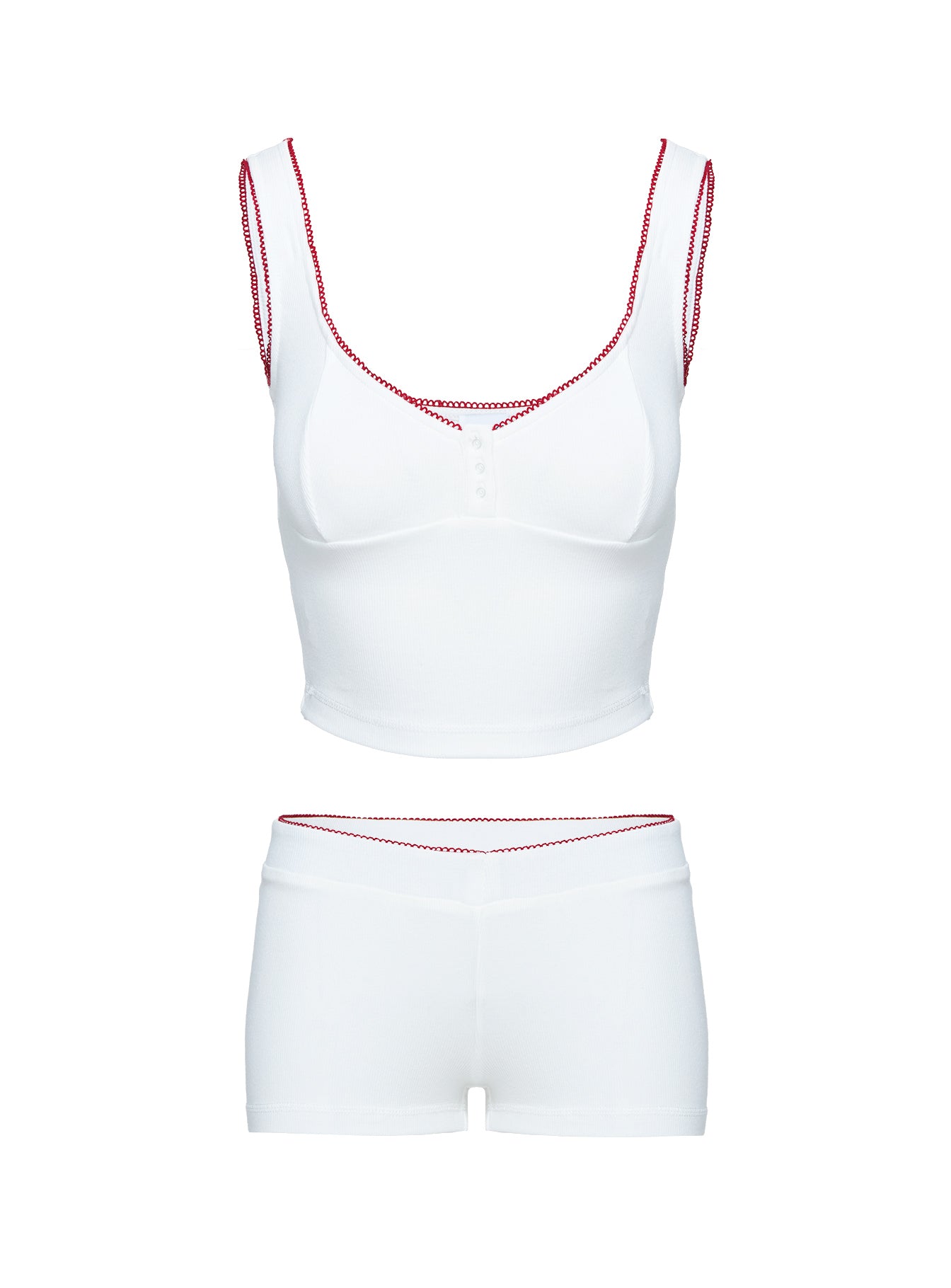 Motif Rib Sleep Set Ivory