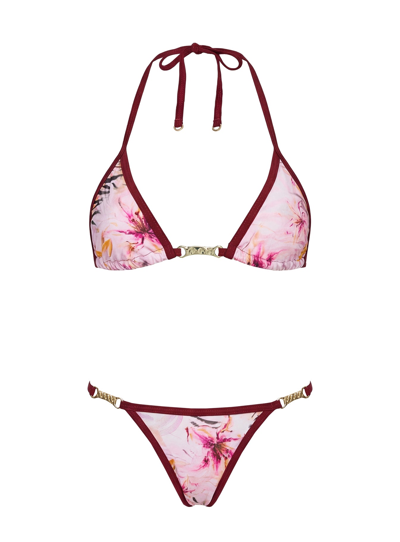 Beasley Cheeky Bikini Bottoms Multi Floral | Princess Polly