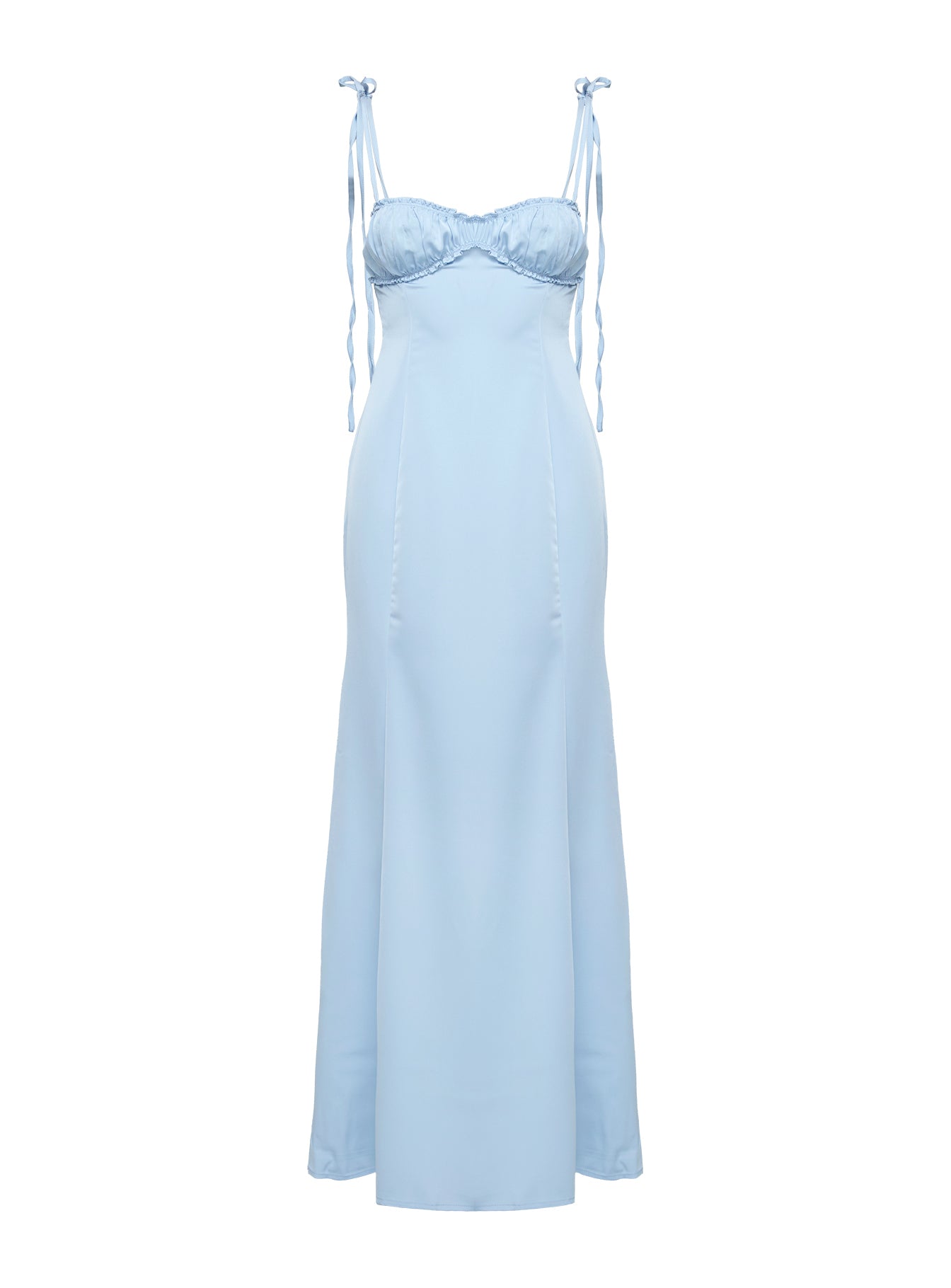 product Princess Polly Navagio Maxi Dress Blue Sweetheart Neckline 