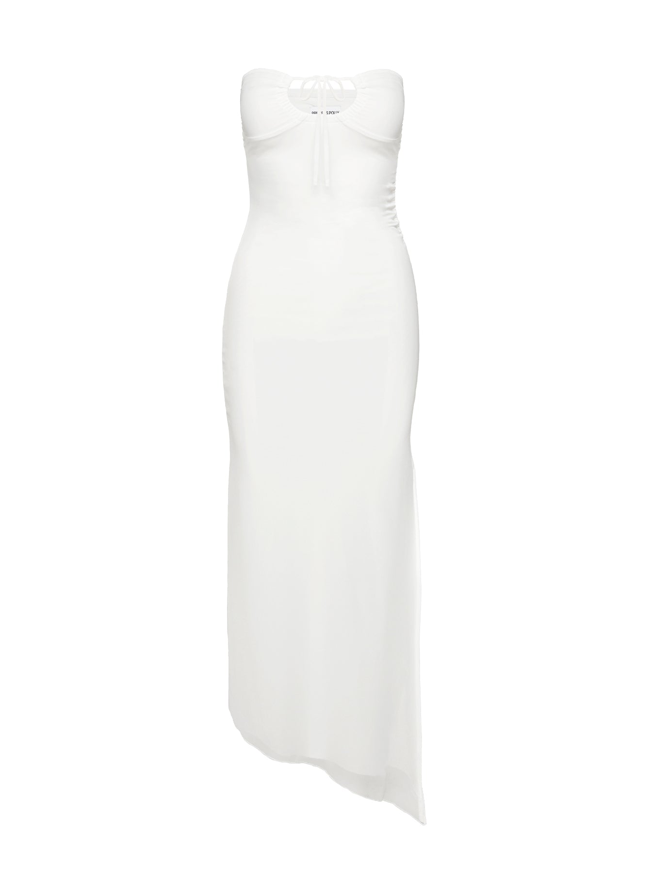 product Princess Polly Noe Strapless Maxi Dress White Sweetheart Neckline 