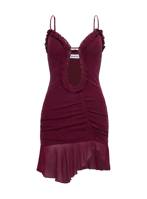 One Dance Asymmetrical Mini Dress | Plum | Womens | Princess Polly One Dance Asymmetrical Mini Dress | Plum | Womens | Princess Polly