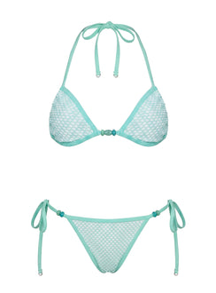 Beasley Tie Side Bikini Bottoms Green