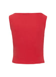 product Princess Polly Quincey Cowl Neck Top Red Sleeveless Cowl 