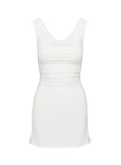 Renault Mini Dress White