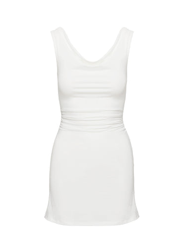 Renault Mini Dress White