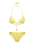 Clifftop High Cut Bikini Bottoms Yellow