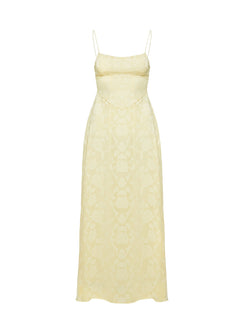 princess polly south of france maxi dress yellow South Of France Maxi Dress | Navy | Womens
