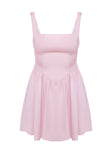 Straplie Mini Dress Pink