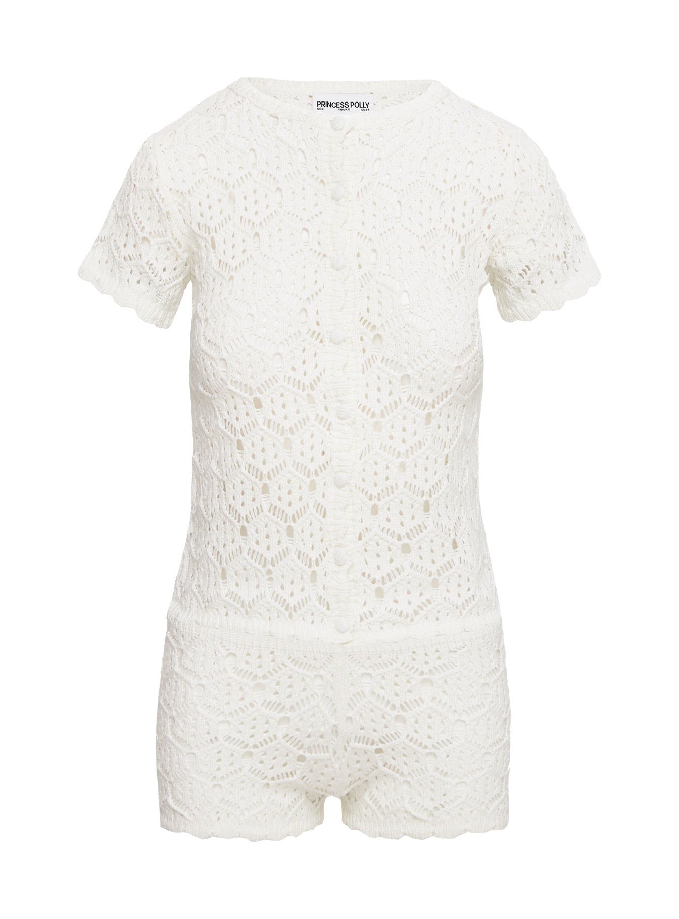 Sun Still Shines Crochet Set White