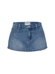 product Symphony Denim Skort Mid Wash Princess Polly High Waisted Shorts 