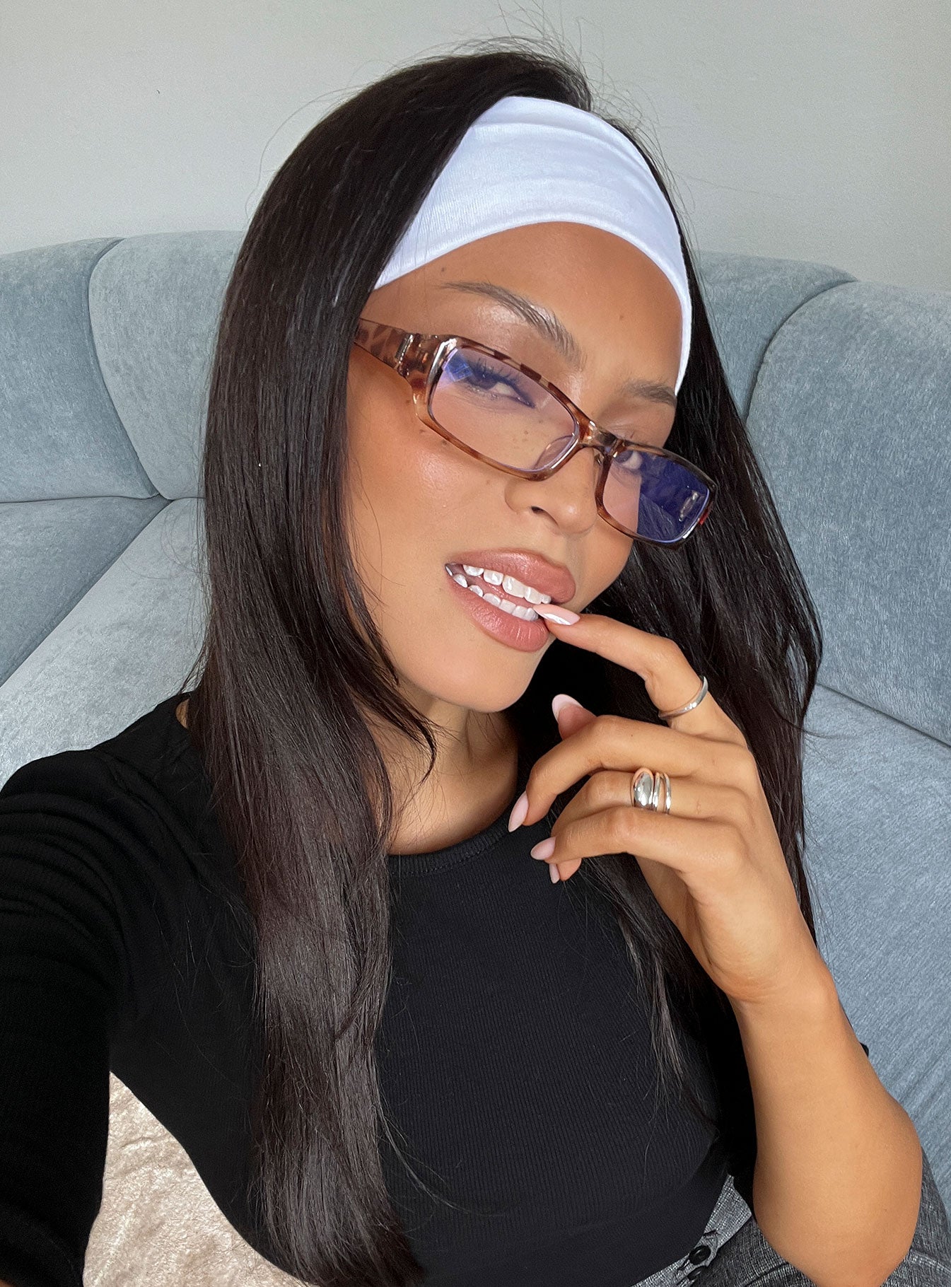 Siren Blue Light Glasses Leopard