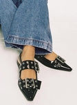 Therapy Matilda Flats Black Patent