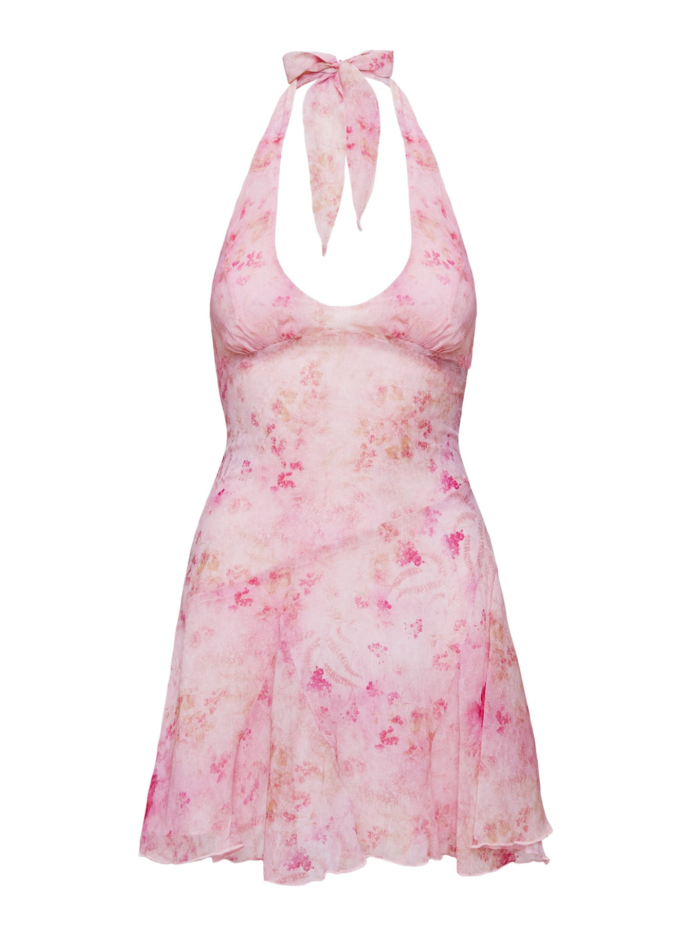 Valorie Halter Mini Dress Pink | Princess Polly Valorie Halter Mini Dress Pink | Princess Polly
