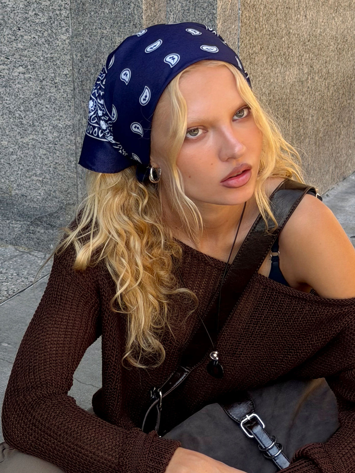 Fast Life Bandana Navy