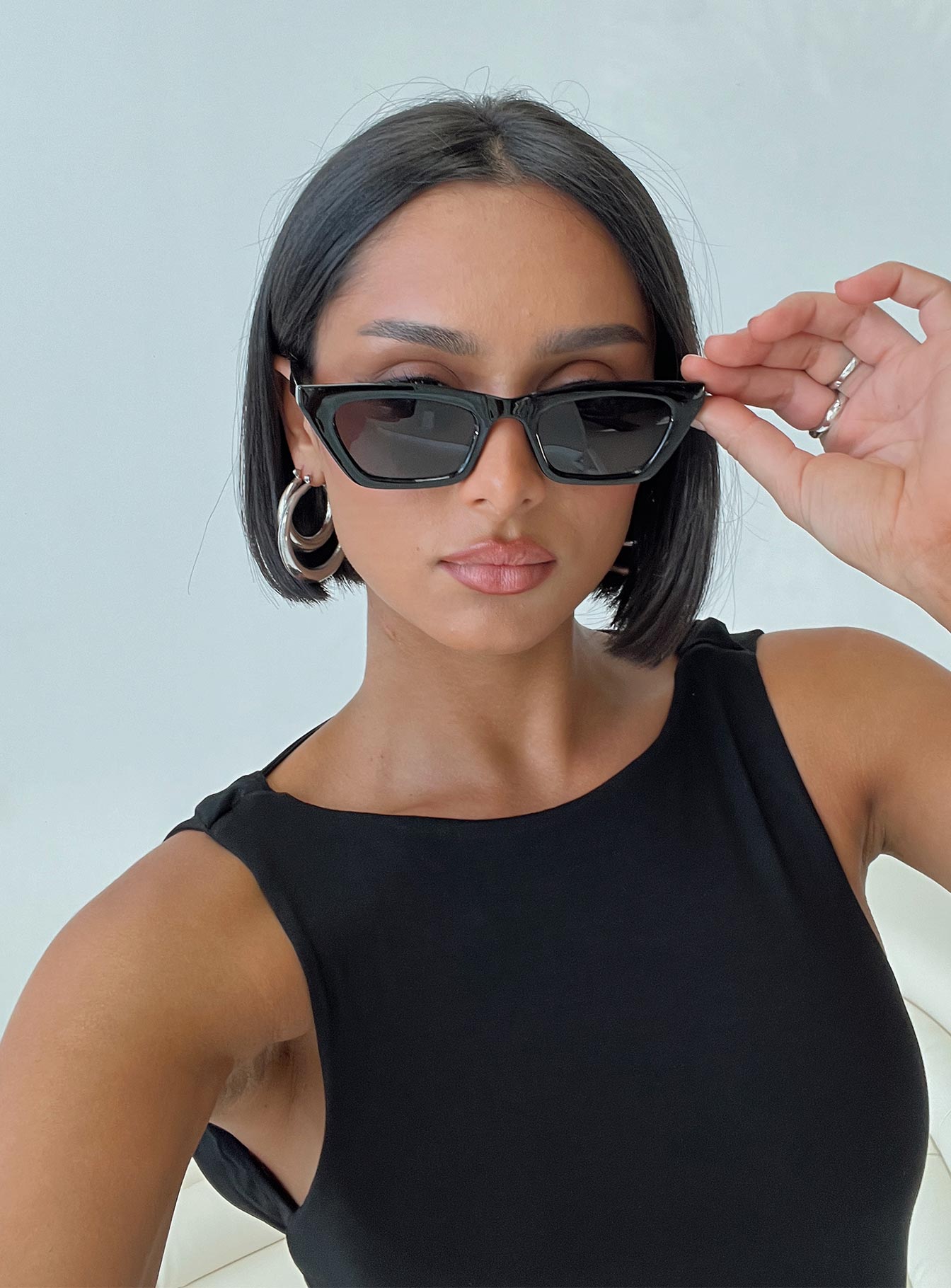 The Octavia Sunglasses Black