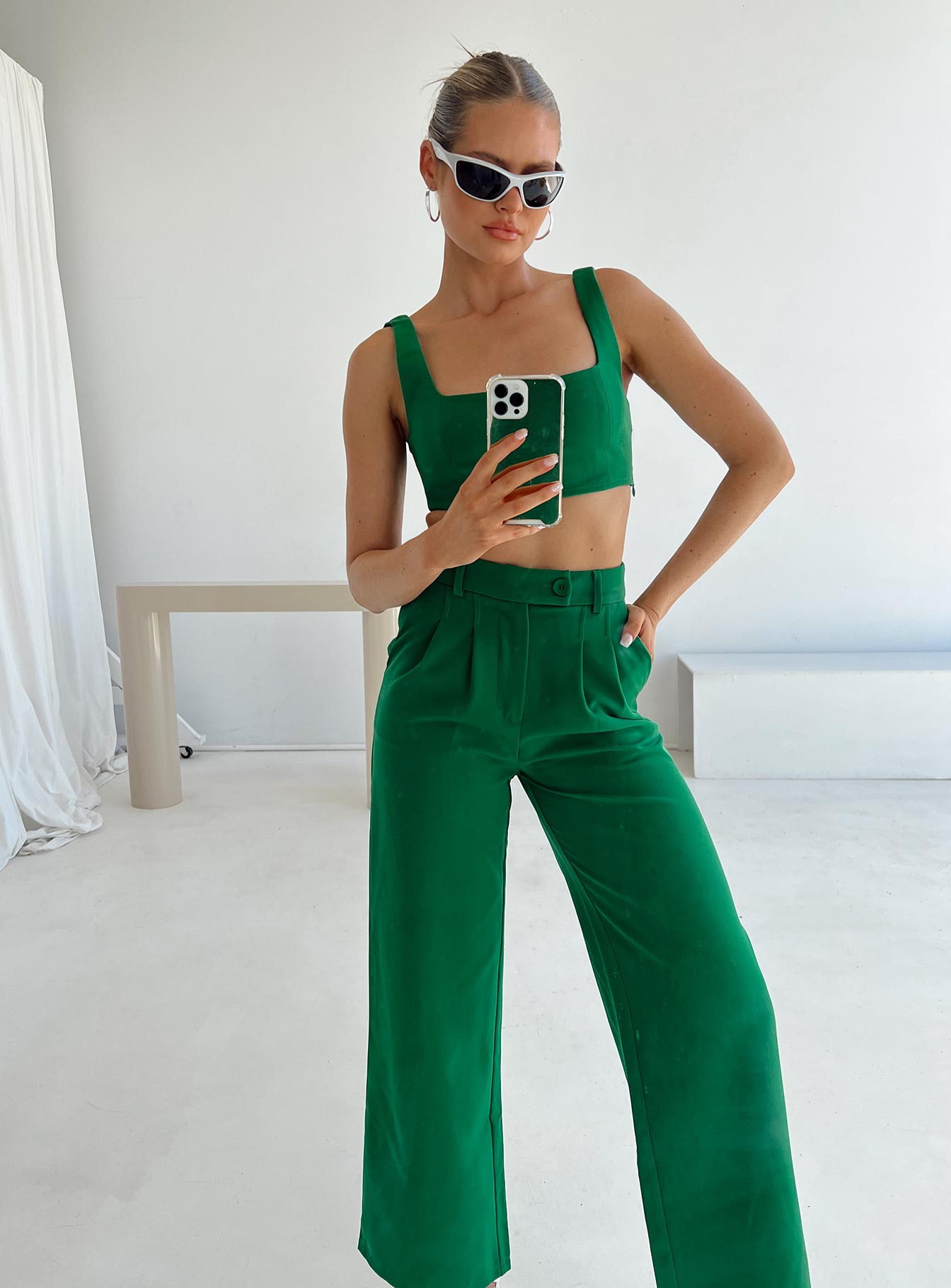 Huxley Set Green | Princess Polly