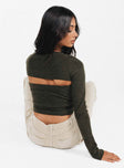 Two piece top Soft knit material Long sleeve bolero Strapless top Folded bust