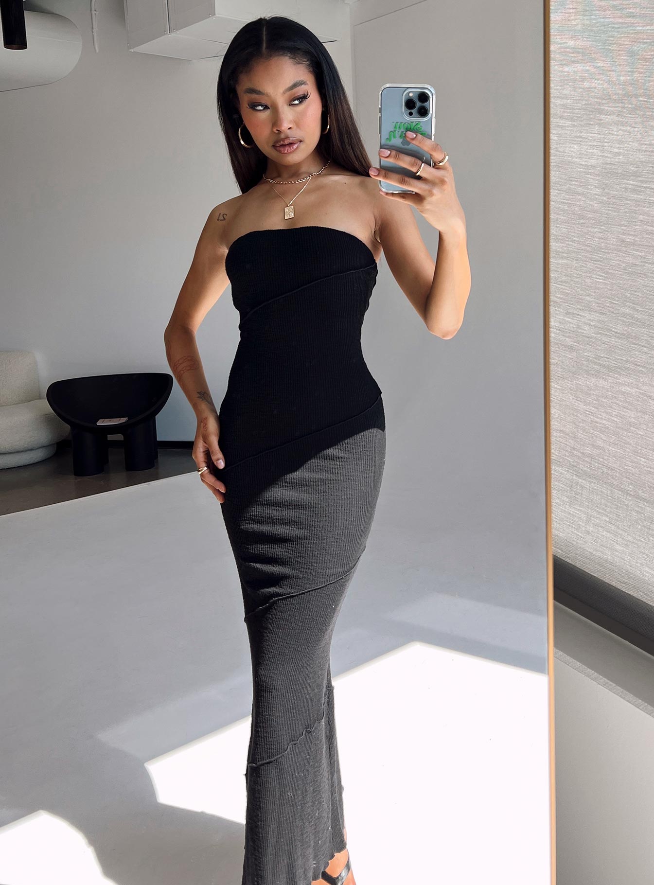 Oscar Midi Dress Black | Princess Polly Oscar Midi Dress Black | Princess Polly