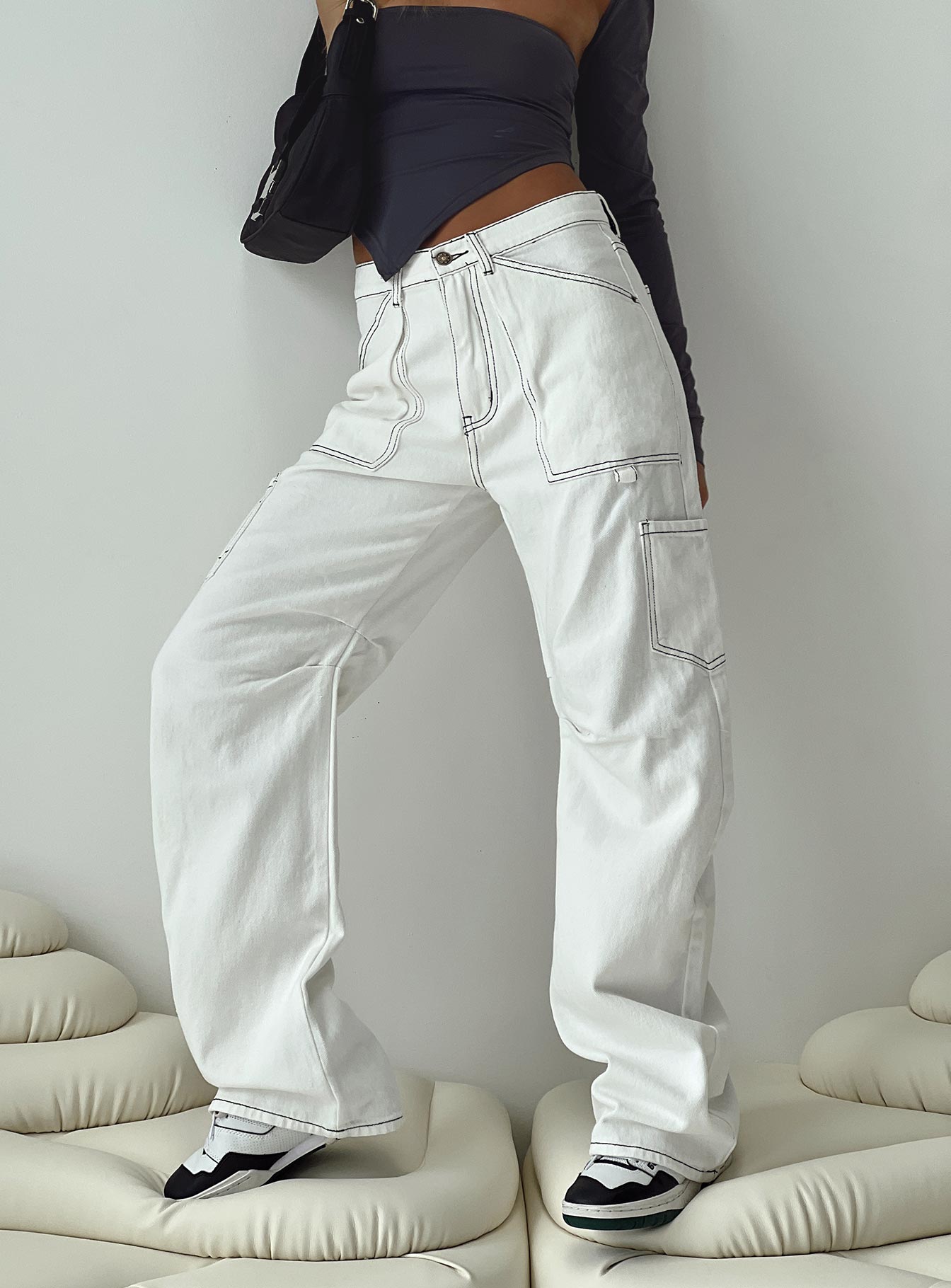 Miami vice pants white