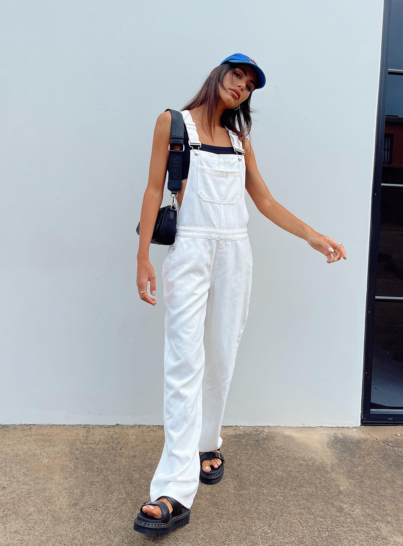 White 2024 long overalls