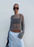 The Kennedy Sweater Beige Princess Polly  Cropped 