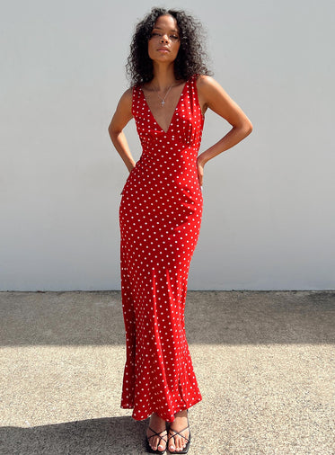 Red Polka Dot Dresses Red Polka Dot Dresses