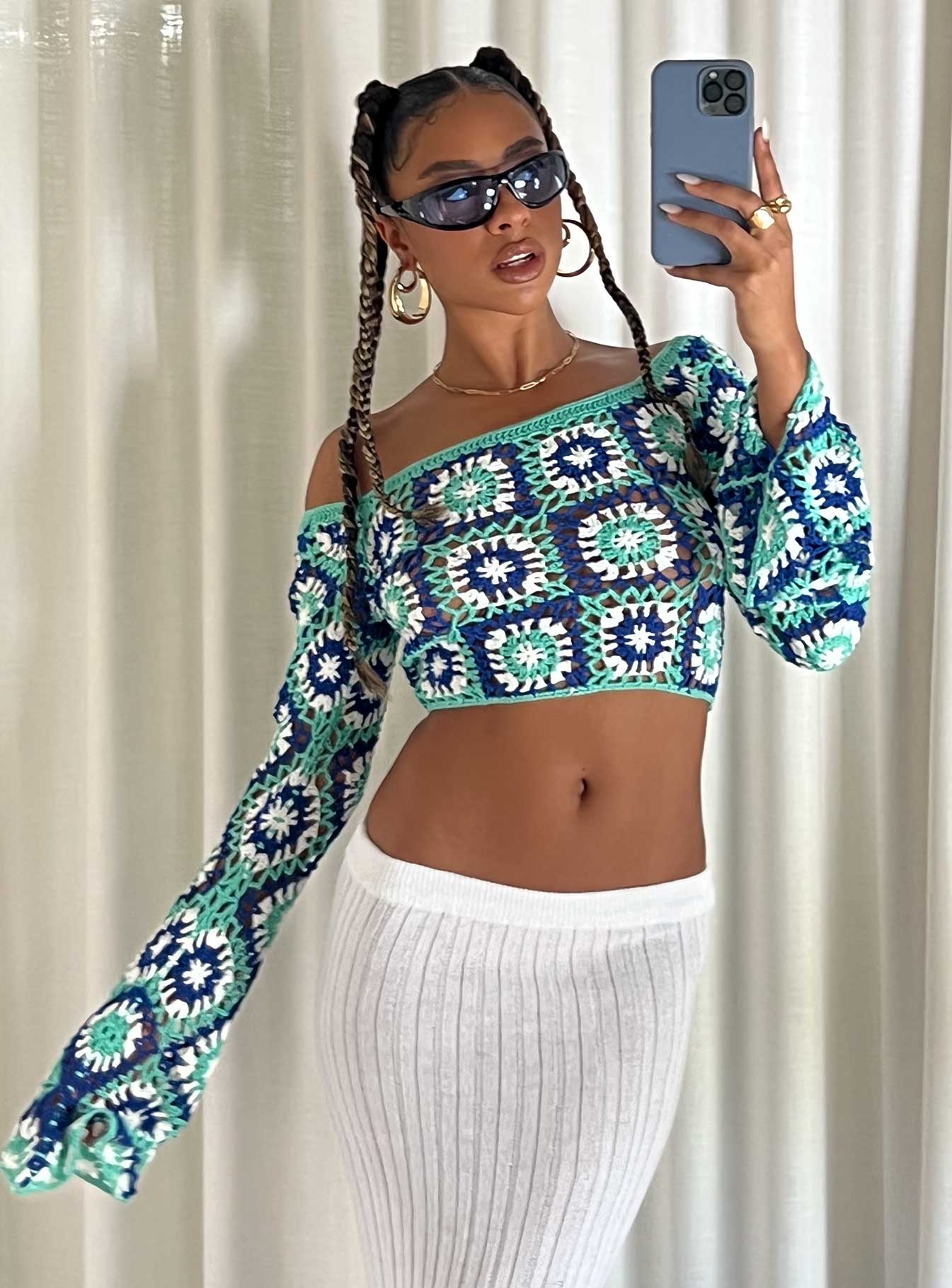 product Princess Polly  Tianee Long Sleeve Top Multi