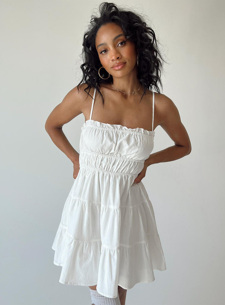 Ceara Mini Dress White