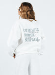 Health Sweatshirt White Princess Polly  regular 