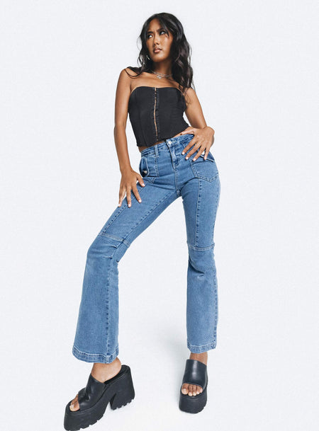 Flare Jeans High Rise Flared Jeans | Princess