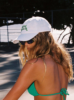 Dad cap  Princess Polly Exclusive 100% cotton Embroidered graphic  Adjustable back strap  OSFM 