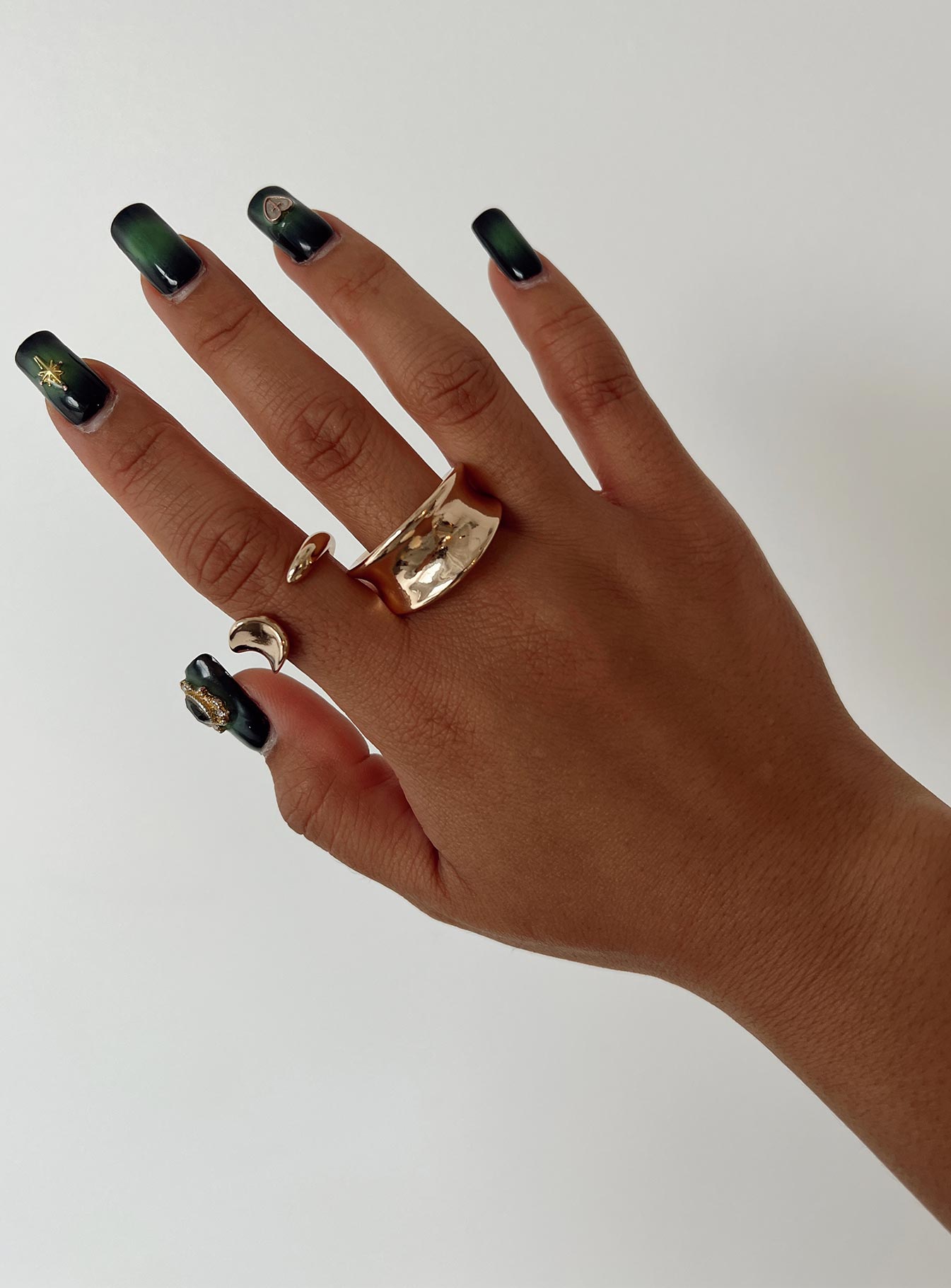 Bettina Ring Pack Gold