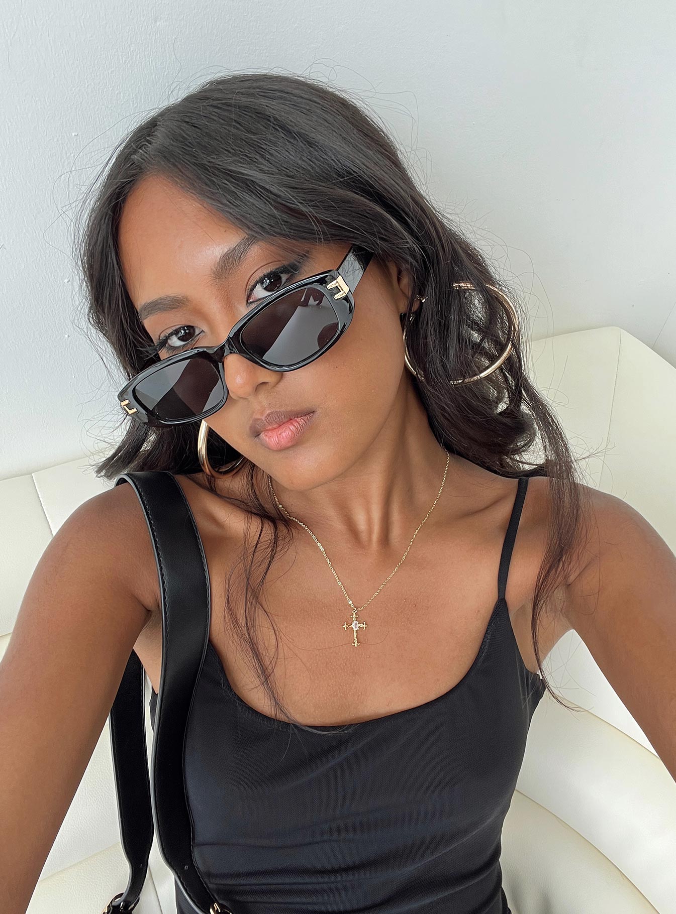 Brunz Sunglasses Black | Princess Polly