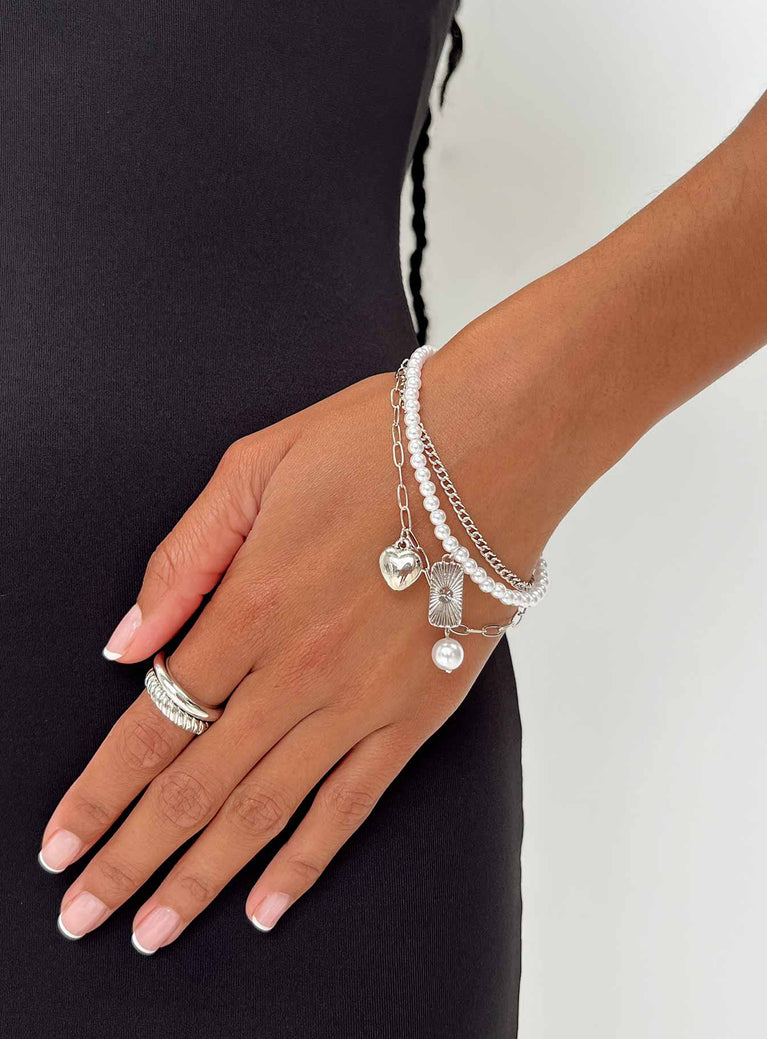 Daintree Charm Bracelet Silver