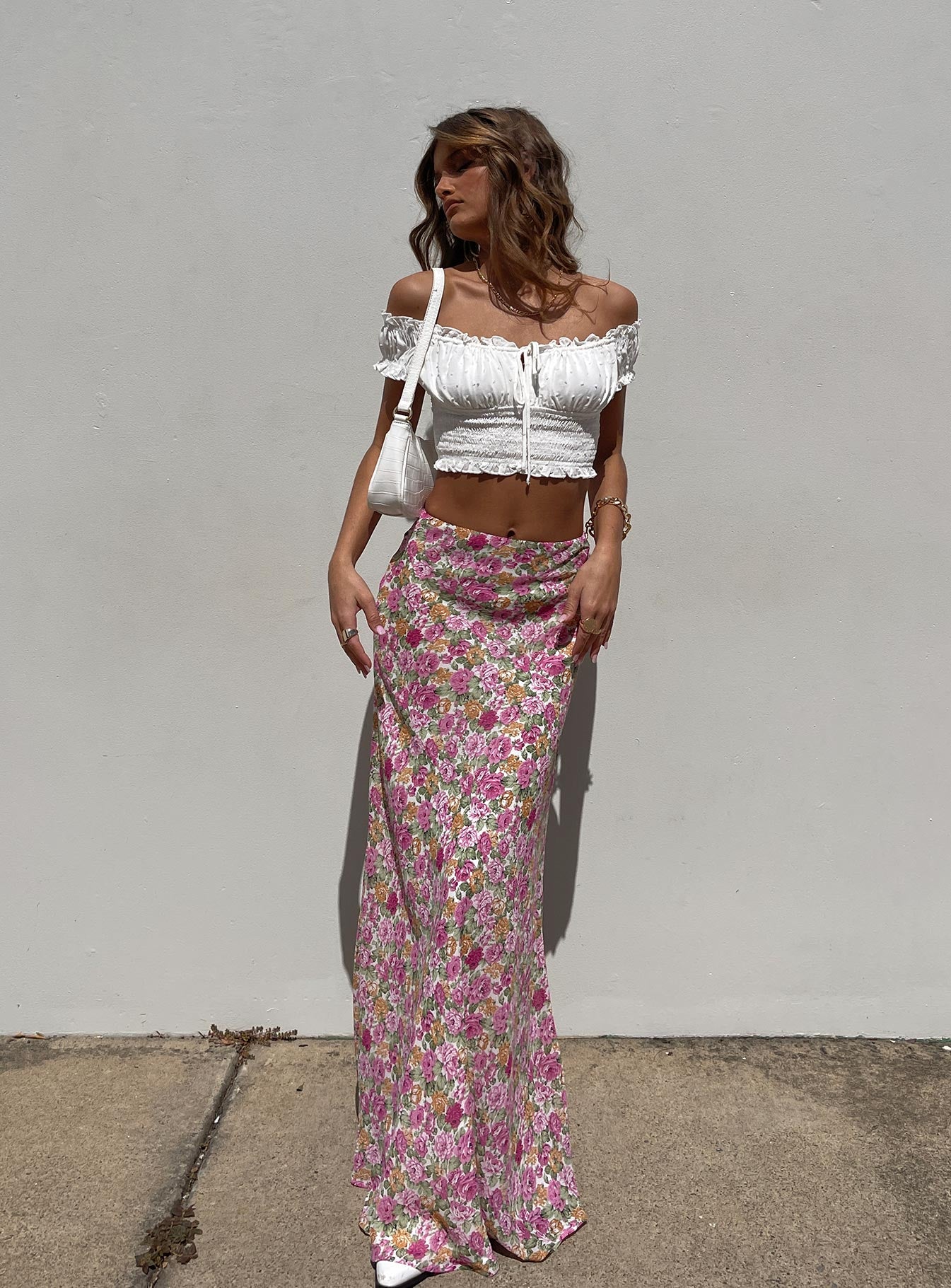 Dale maxi skirt multi