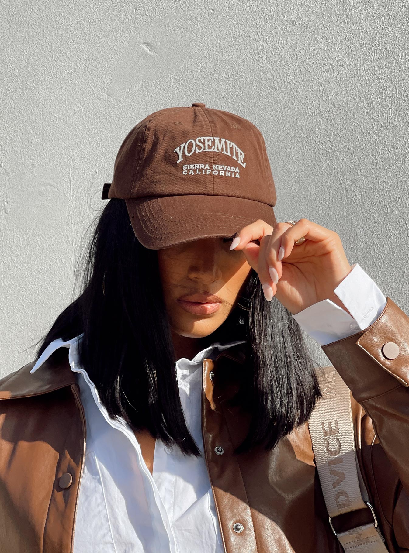 Yosemite Cotton Cap Brown