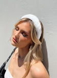 Headband Faux fur material Lightweight