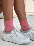 Jora Socks Pink