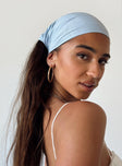 Headband Princess Polly Exclusive 55% linen 45% cotton Scarf design Elasticated band Linen look material 