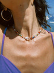 Totem Beaded Necklace Multi