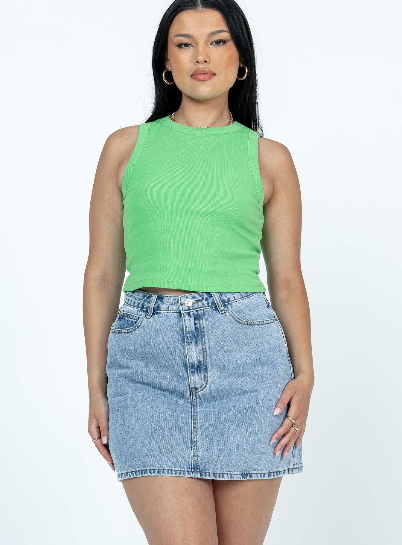 Bedford Mini Skirt Denim