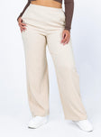 Princess Polly   Audrie Pants Beige