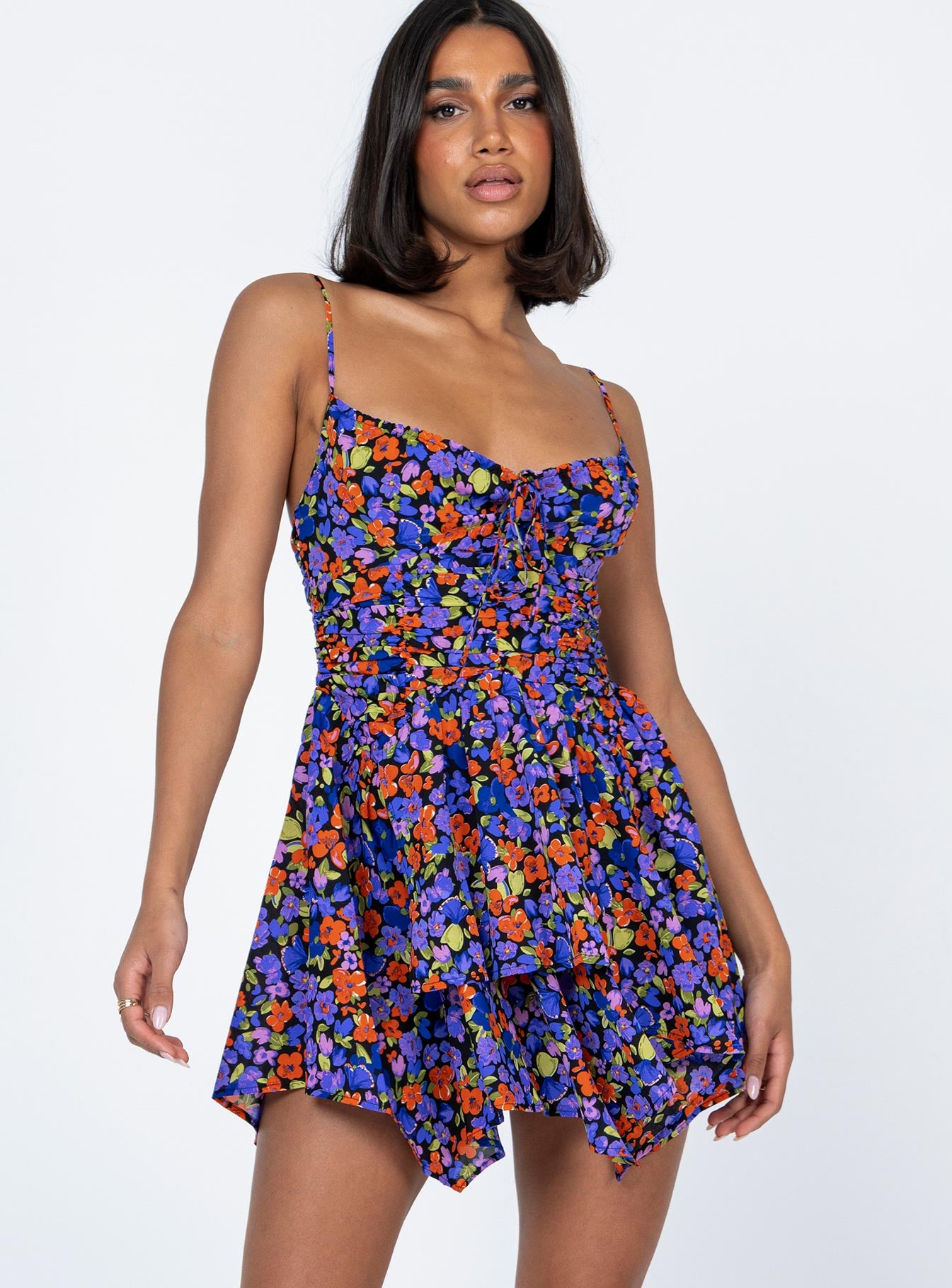 princess polly barrett mini dress Barrett Mini Dress Dark Floral
