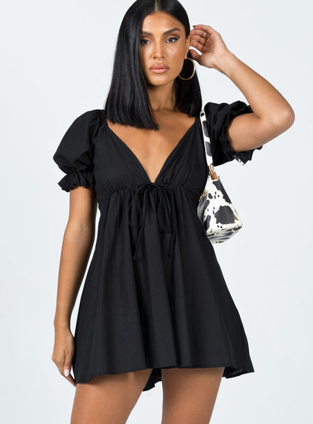 Casual Mini Dresses Casual Black Mini Dresses Princess Polly UK