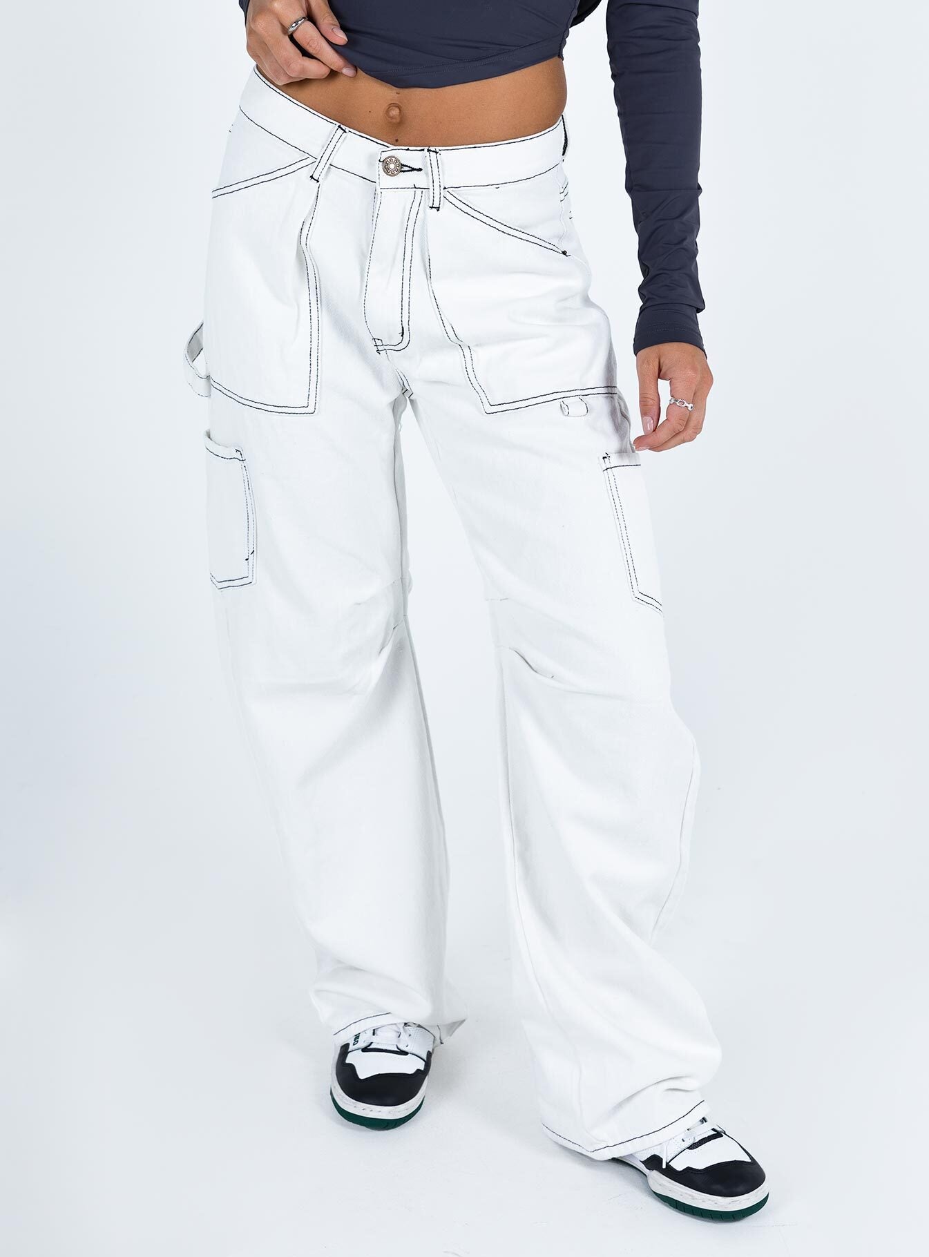 Miami vice pants white